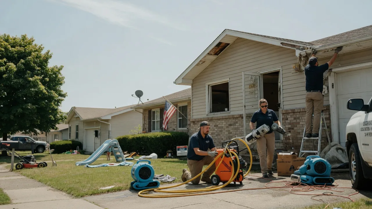 Water Damage Restoration in Hanna, IN near me